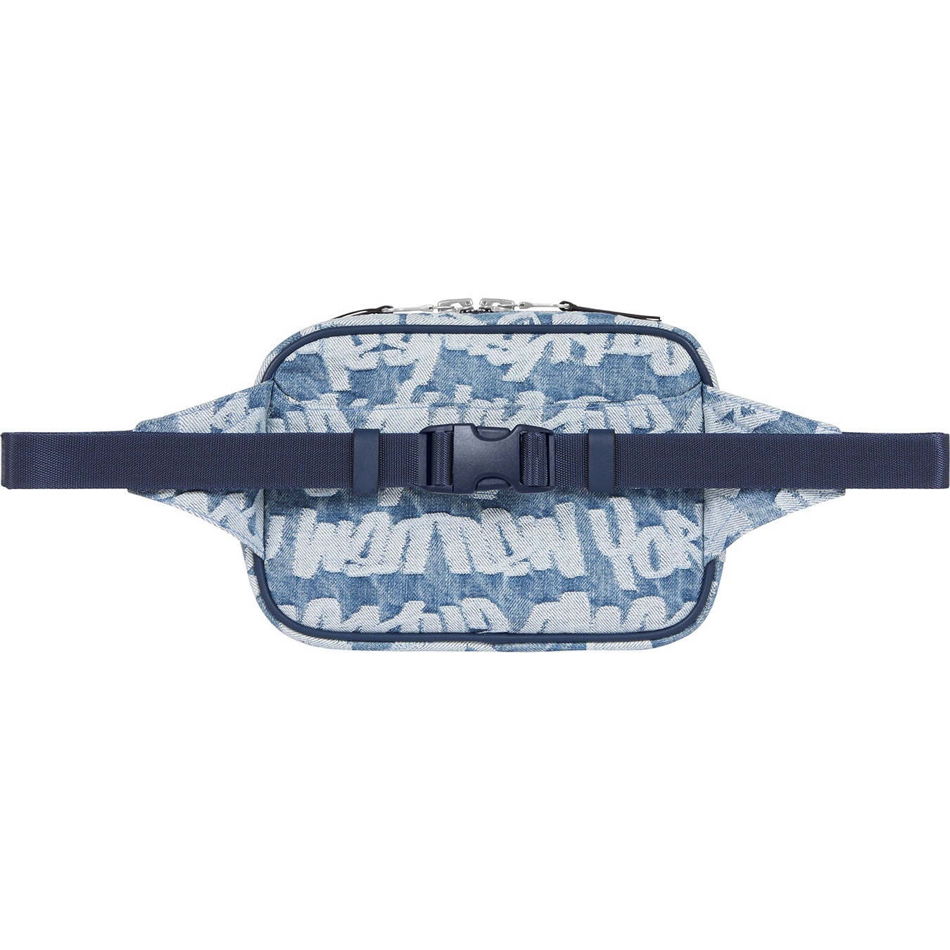 Fat Tip Jacquard Denim Waist Bag view 10